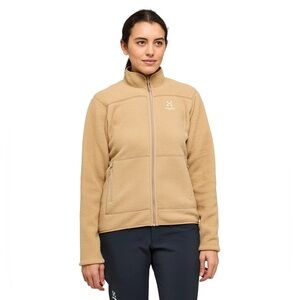 HAGLÖFS Mossa Pile Jacket - Women's, Size L, Sand colour